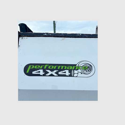 PERFORMANCE 4X4 STICKER LARGE