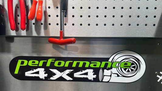 PERFORMANCE 4X4 STICKER LARGE