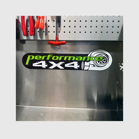 PERFORMANCE 4X4 STICKER LARGE