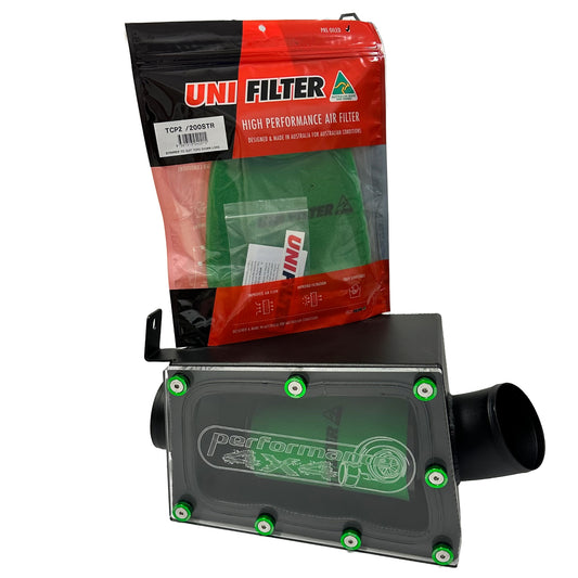 Performance 4x4 HI-FLOW Airbox Lowmount – Suitable for Toyota LandCruiser 100/105 Series (1HZ / 1HD-FT / 1HD-FTE)